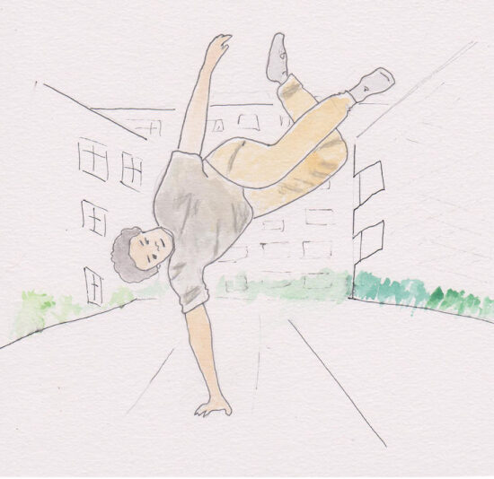 Aquarelle danse